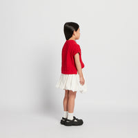 Girl Bubble Skirt - Off White - SG2512123A