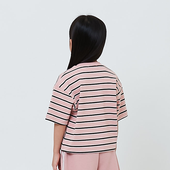 Girl Striped Cropped Top - SG2601002