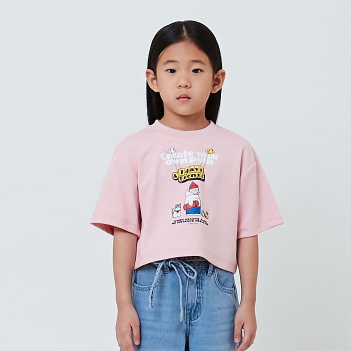 Girl Graphic Boxy Top - SG2601003