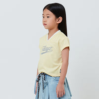 Girl Cropped Jersey Top - SG2601007