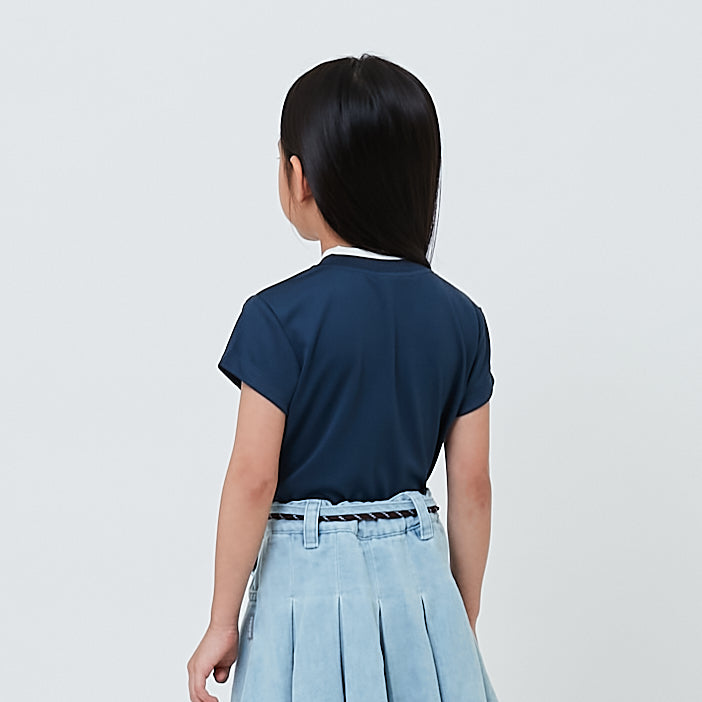 Girl Cropped Jersey Top - SG2601007