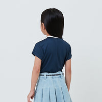 Girl Cropped Jersey Top - SG2601007