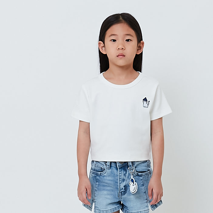 Girl Graphic Cropped Top - SG2602014