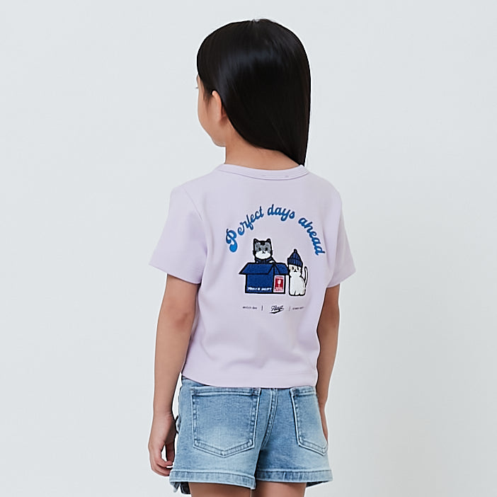 Girl Graphic Cropped Top - SG2602014
