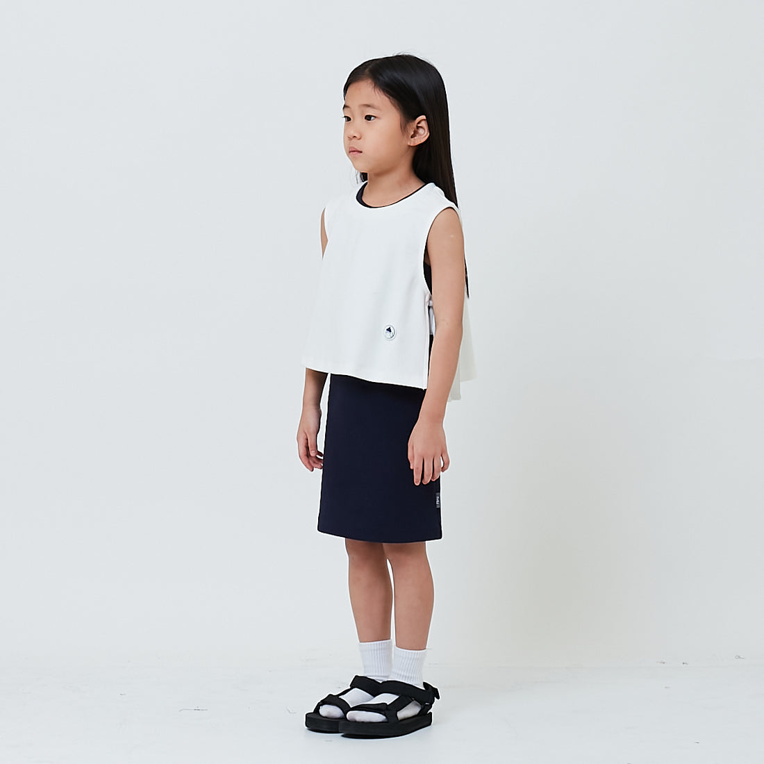 Girl 2-in-1 Sleeveless Dress - SG2602017