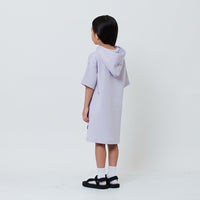 Girl Embroidery Hoodie Dress - SG2602018