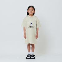 Girl Embroidery Hoodie Dress - SG2602018