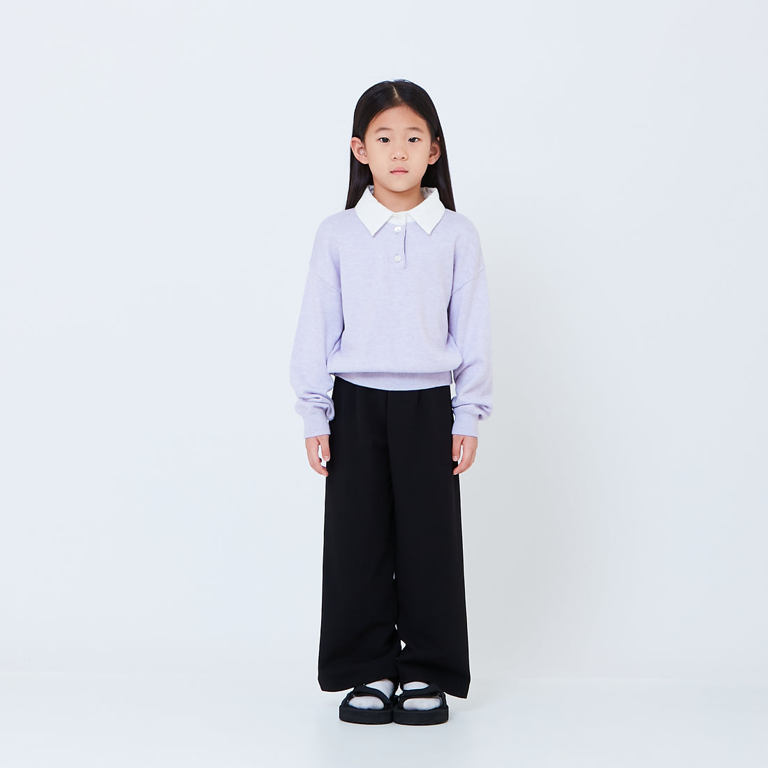 Girl Combined Knit Cardigan - SG2602021