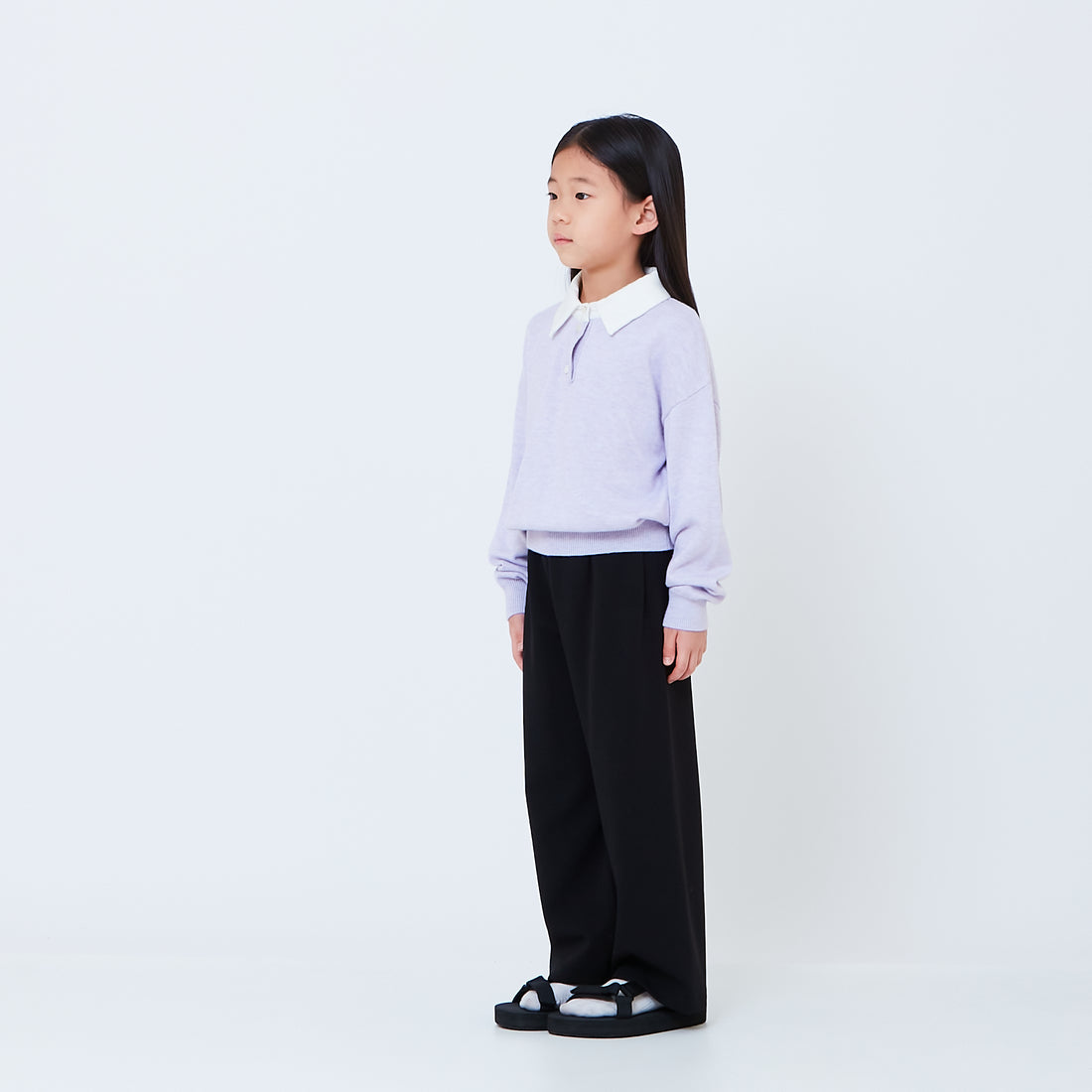 Girl Combined Knit Cardigan - SG2602021
