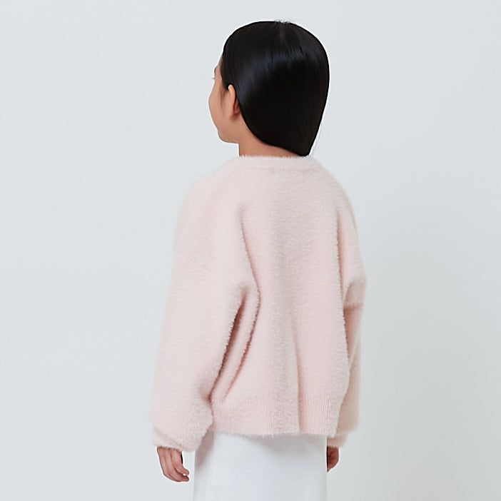Girl Fluffy Cardigan - SG2602043