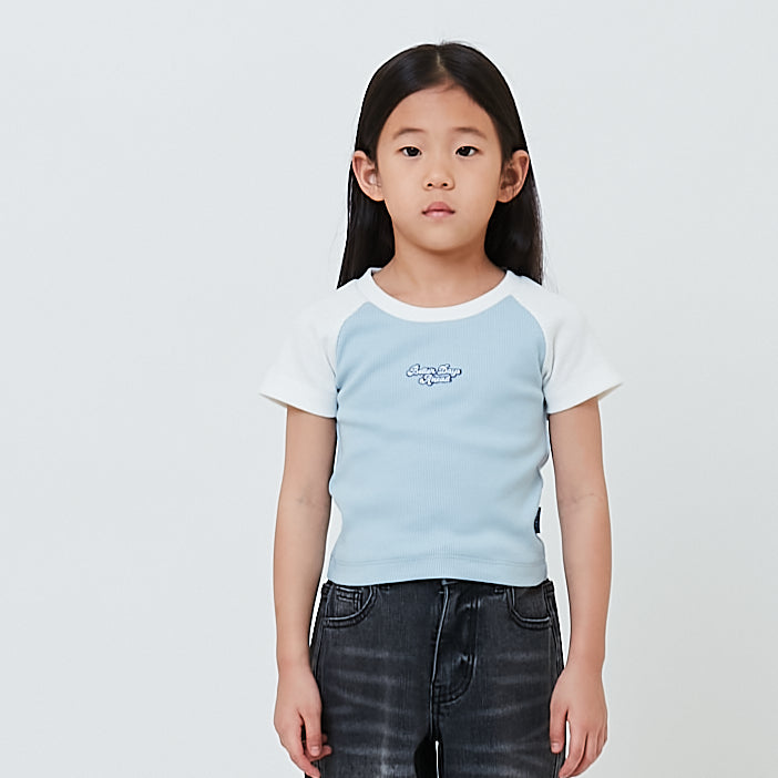 Girl Raglan Cropped Top - SG2603027