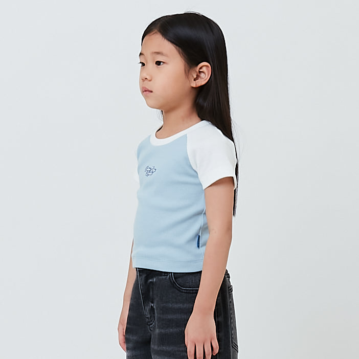 Girl Raglan Cropped Top - SG2603027