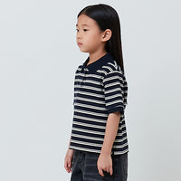 Girl Striped Polo Top - SG2603029