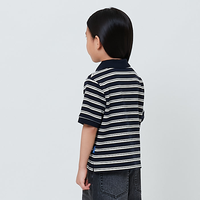 Girl Striped Polo Top - SG2603029