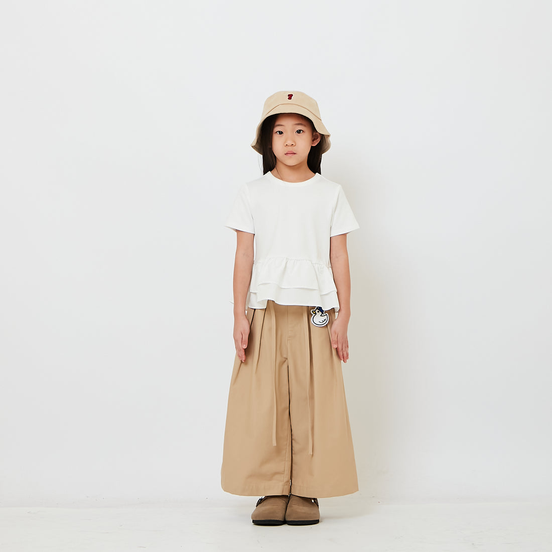 Girl Long Pants - Khaki - SG2607054A