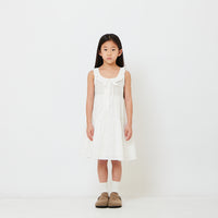 Girl Ruffle Tiered Dress - Off White - SG2608058A