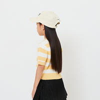 Girl Striped Knit Cropped Top - SG2608061