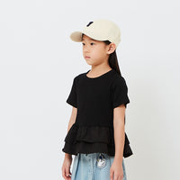 Girl Double Layered Ruffle Top - SG2608062