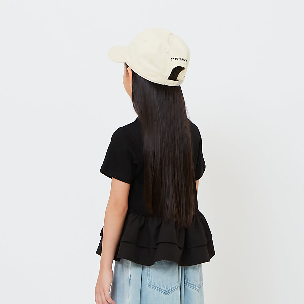 Girl Double Layered Ruffle Top - SG2608062