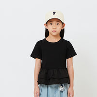 Girl Double Layered Ruffle Top - SG2608062