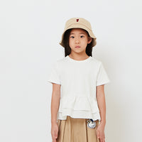Girl Double Layered Ruffle Top - SG2608062
