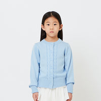 Girl Cable Knit Cardigan - SG2608065