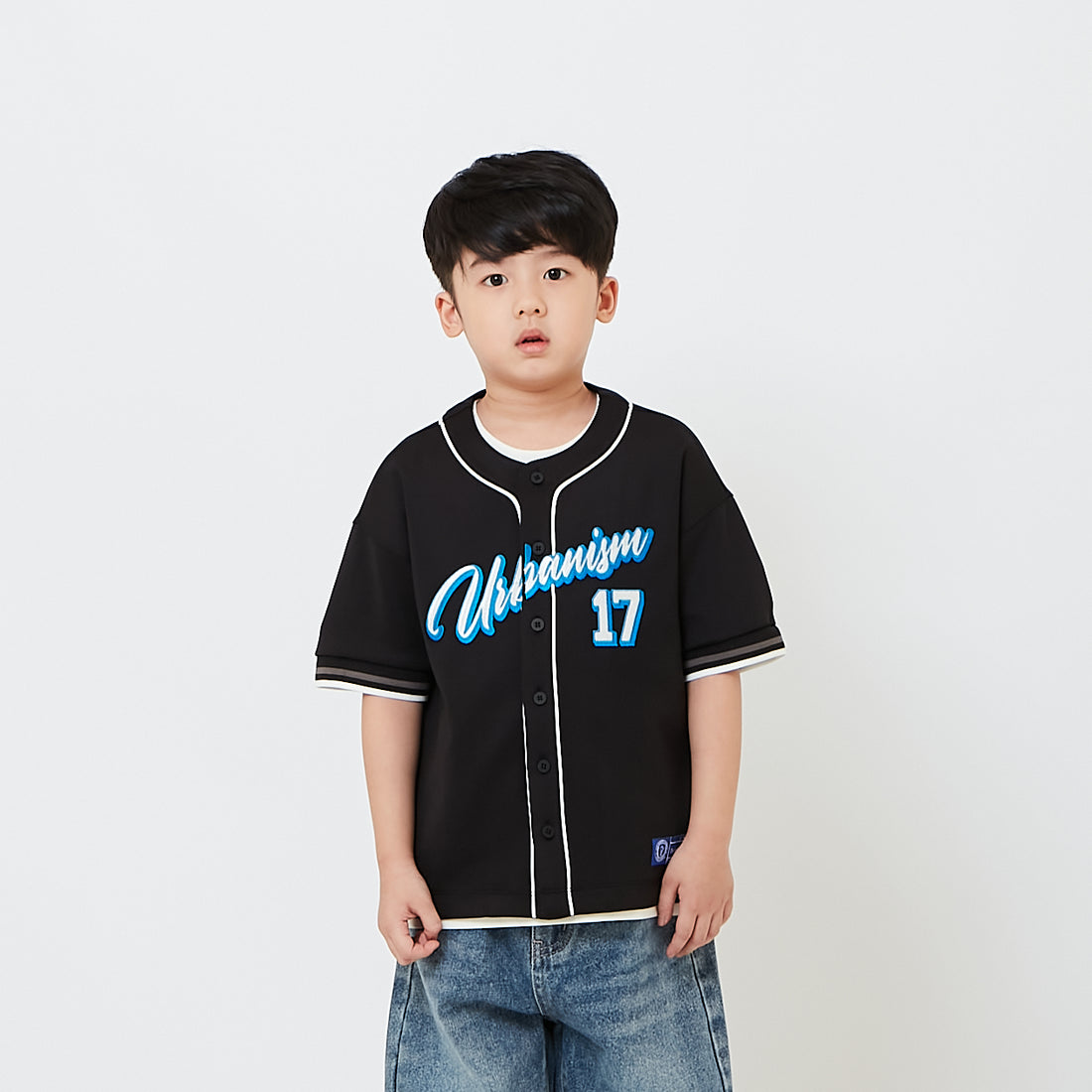 Kids Embroidery Baseball Shirt - SK2607001