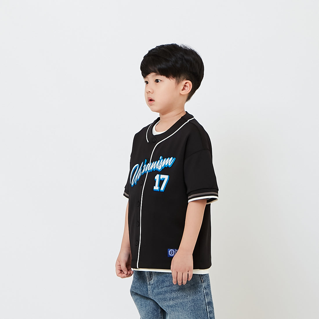 Kids Embroidery Baseball Shirt - SK2607001