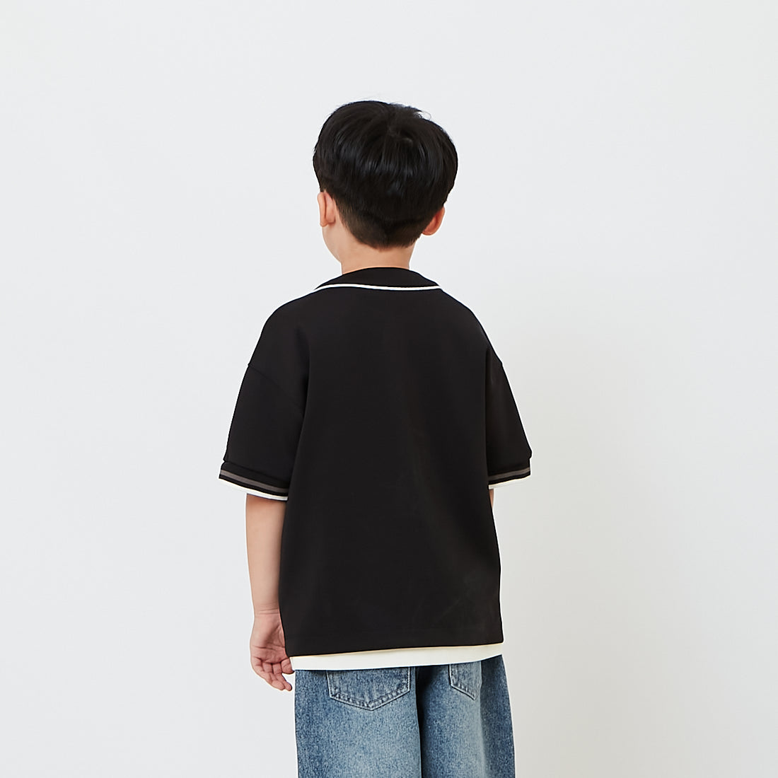 Kids Embroidery Baseball Shirt - SK2607001