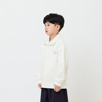 Kids Oversized Embroidery Polo Top - SK2607009