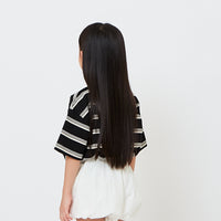 Boy Oversized Stripe Polo Tee - SK2608007