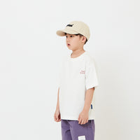 Kids Embroidery Oversized Tee - SK2608017