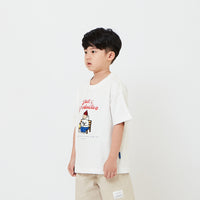 Kids Embroidery Oversized Tee - SK2608018