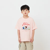Kids Embroidery Oversized Tee - SK2608018