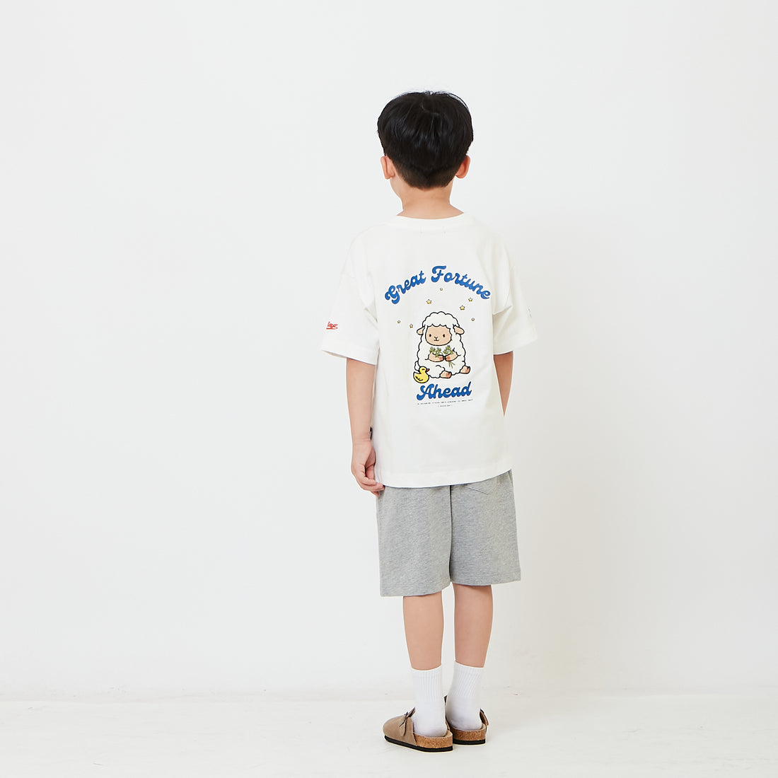 Kids Printed Sweat-Shorts - SK2608056