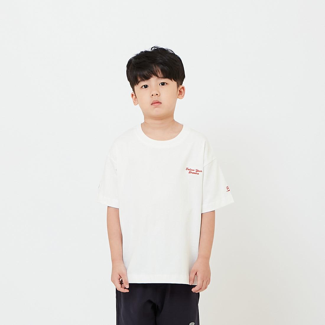 Kids Embroidery Oversized Tee - SK2610030