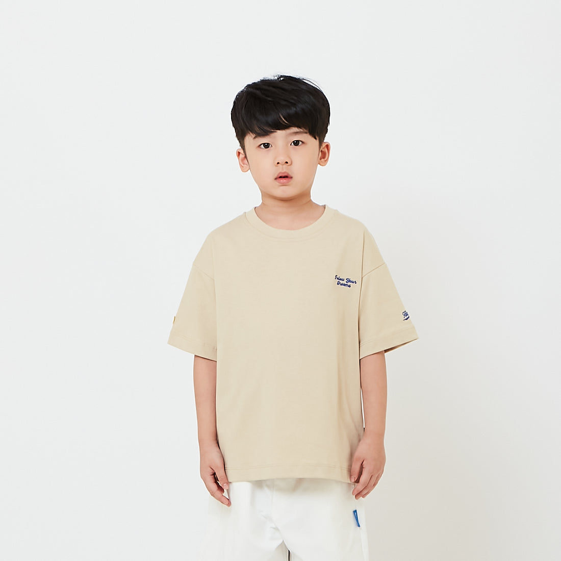 Kids Embroidery Oversized Tee - SK2610030