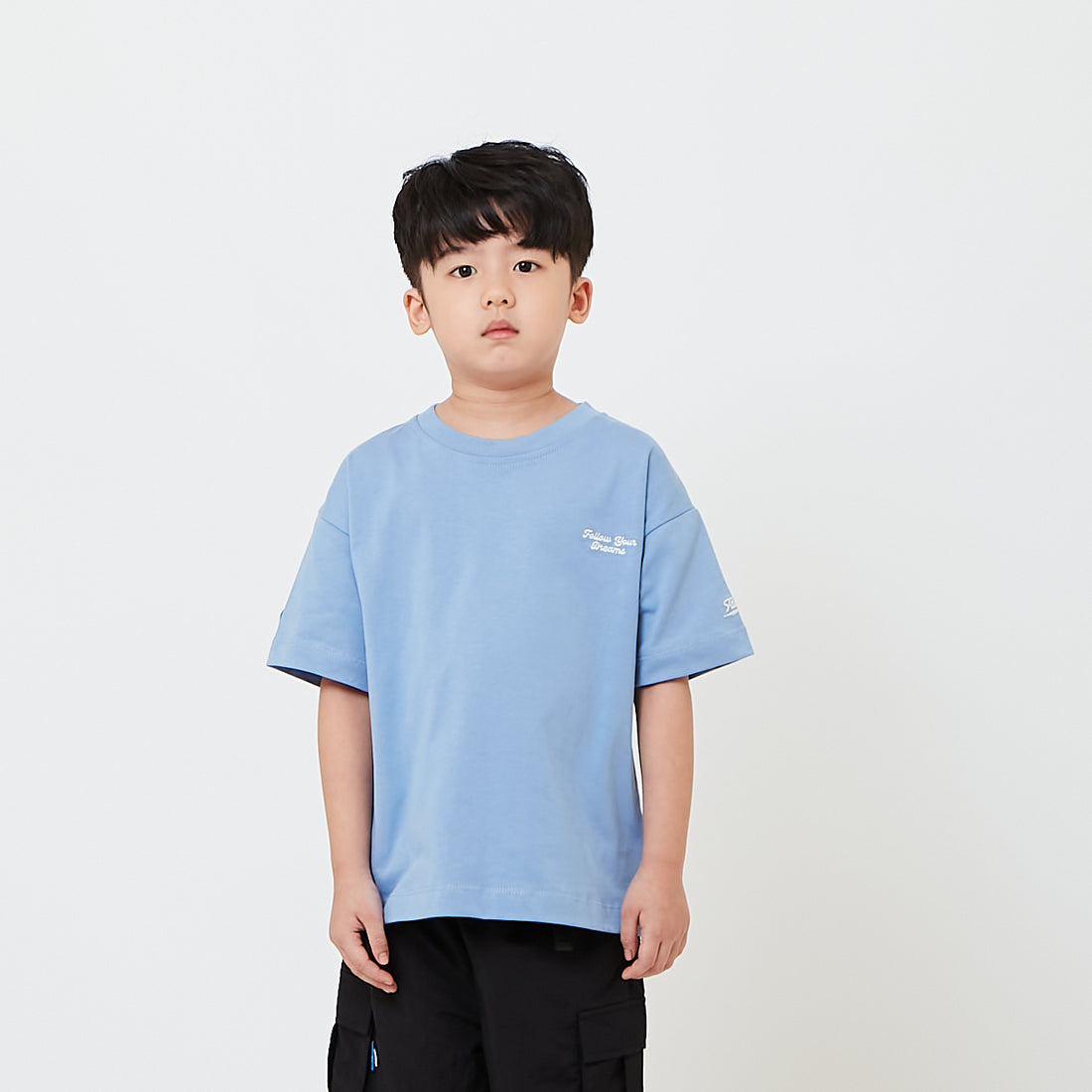 Kids Embroidery Oversized Tee - SK2610030
