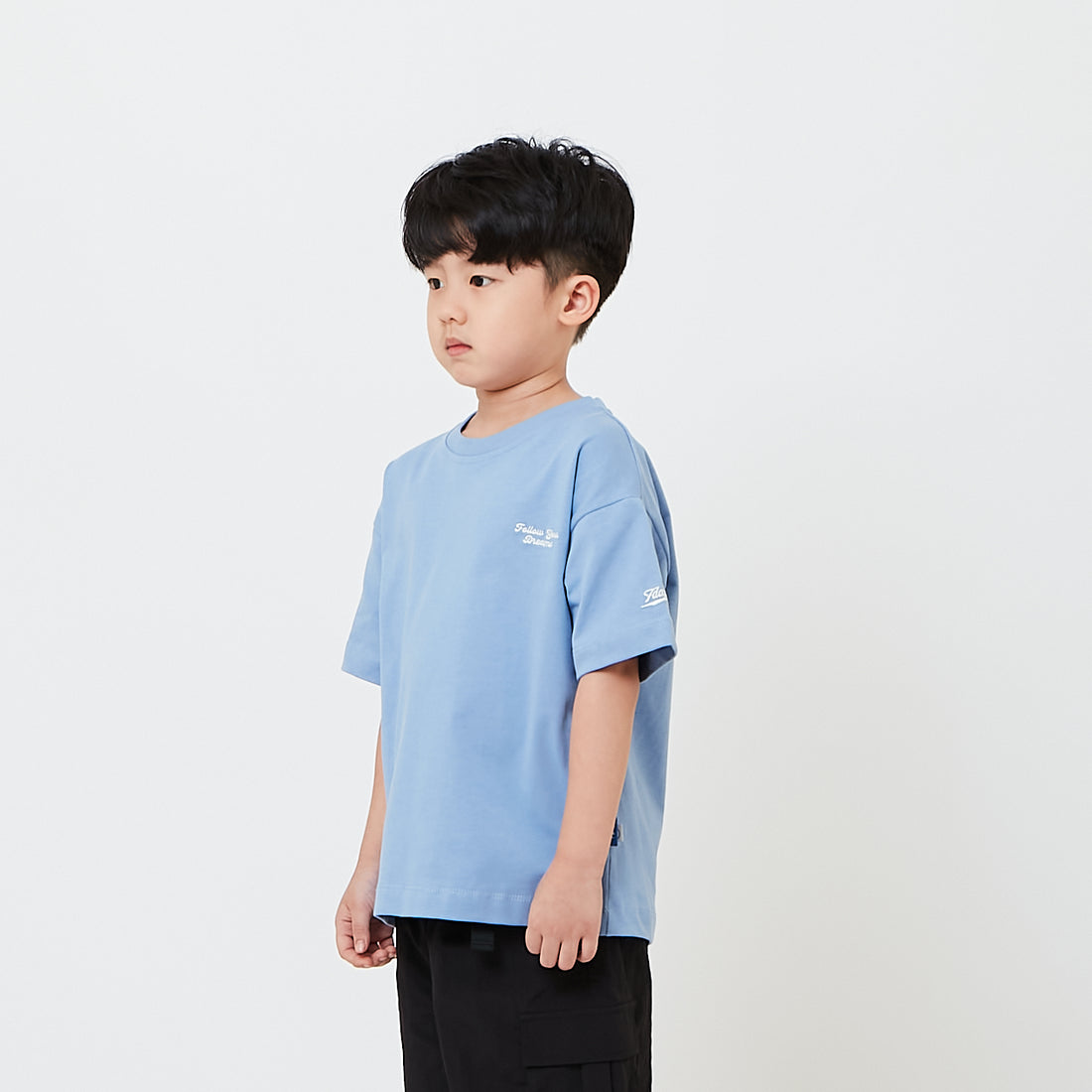 Kids Embroidery Oversized Tee - SK2610030