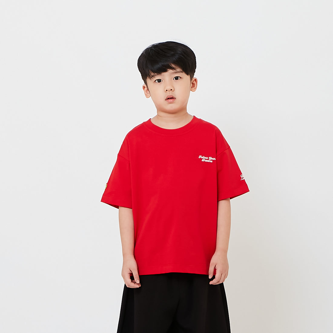 Kids Embroidery Oversized Tee - SK2610030