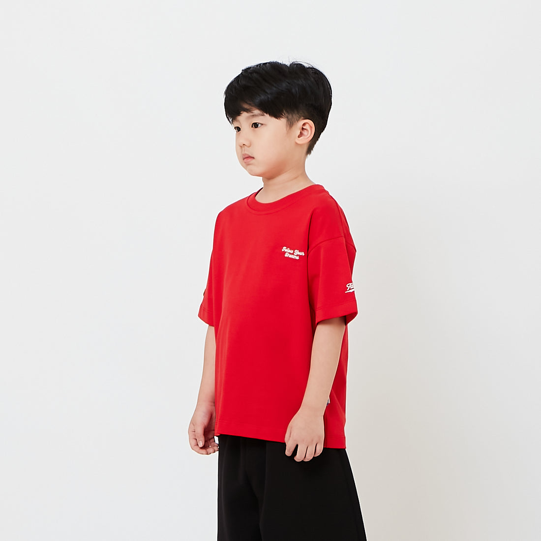 Kids Embroidery Oversized Tee - SK2610030
