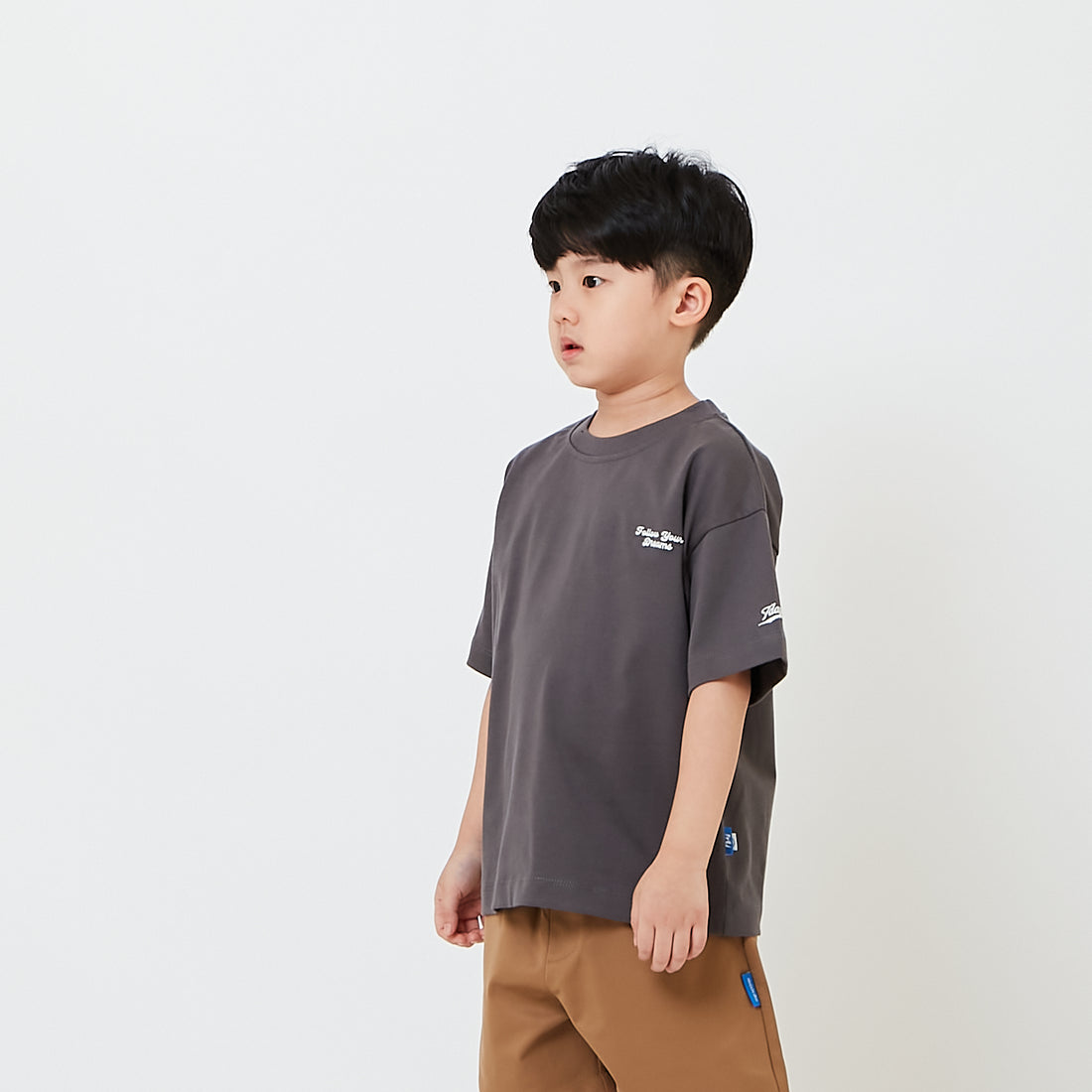 Kids Embroidery Oversized Tee - SK2610030