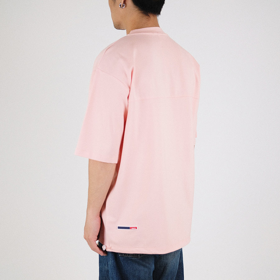 Men Oversized Top - Pink - SM2211139F