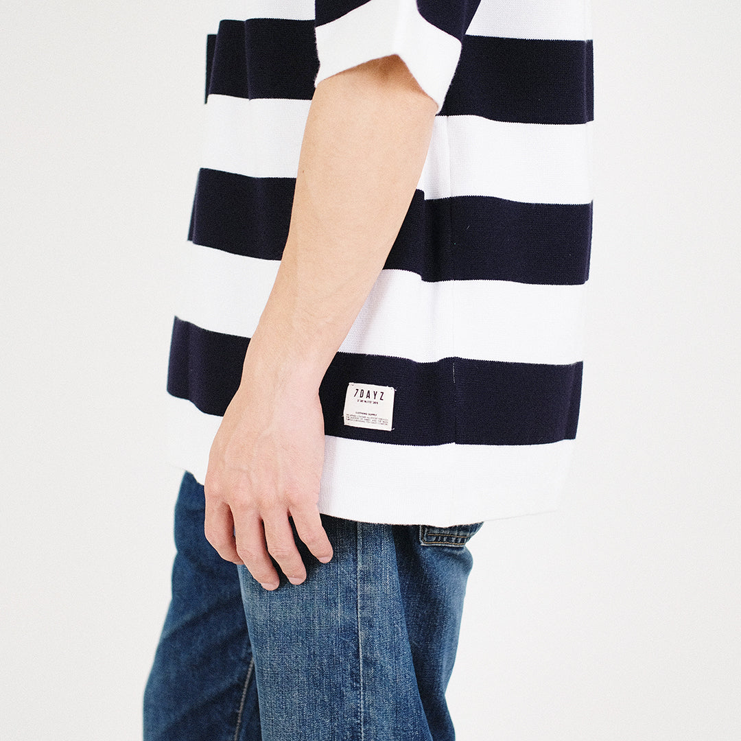 Men Oversized Sweater
 - Navy - SM2212154F