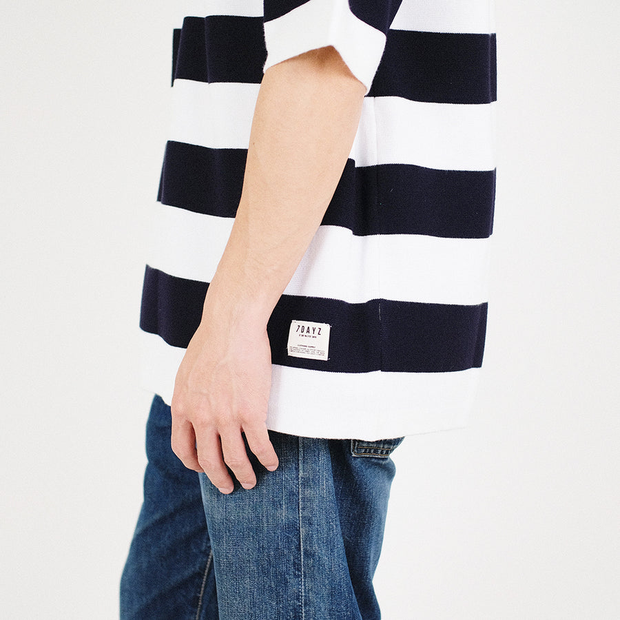 Men Oversized Sweater
 - Navy - SM2212154F