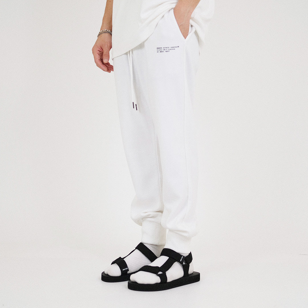 Men Printed Sweatpants - Off White - SM2212156F