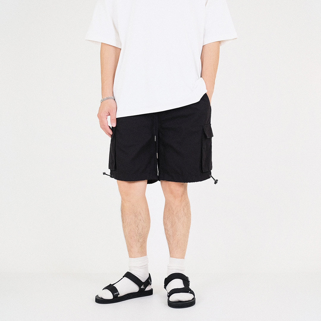 Men Cargo Shorts
 - Black - SM2303014D