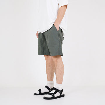 Men Nylon Shorts - Olive - SM2303064B