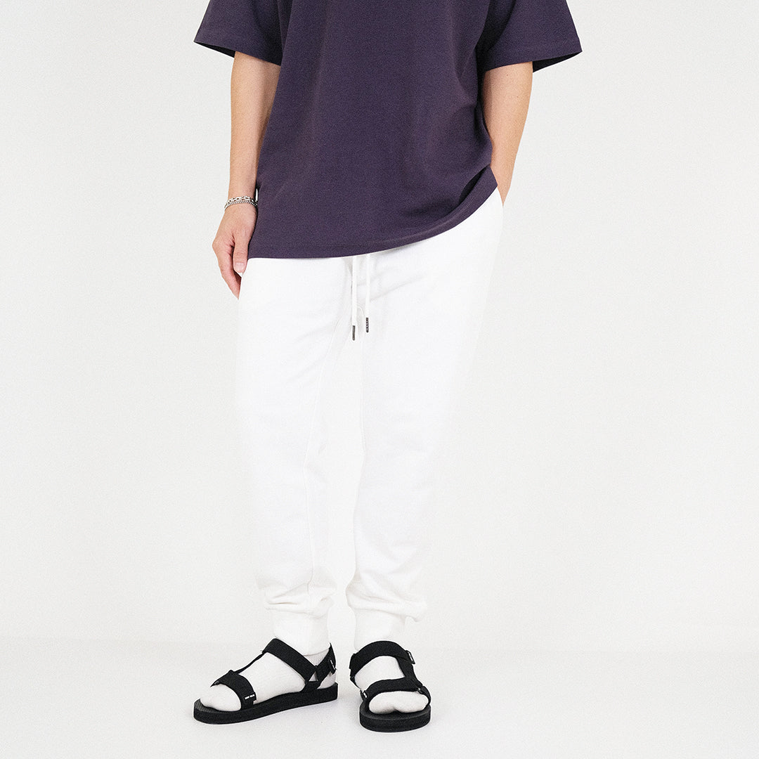 Men Printed Sweatpants - Off White - SM2303068A