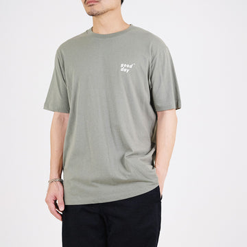 Men Graphic Tee - Dusty Green - SM2303070C